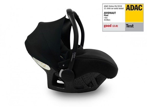 Slika od Avionaut Pixel jaje- autosjedalica BLACK 0+ (0-13 kg) + IQ baza